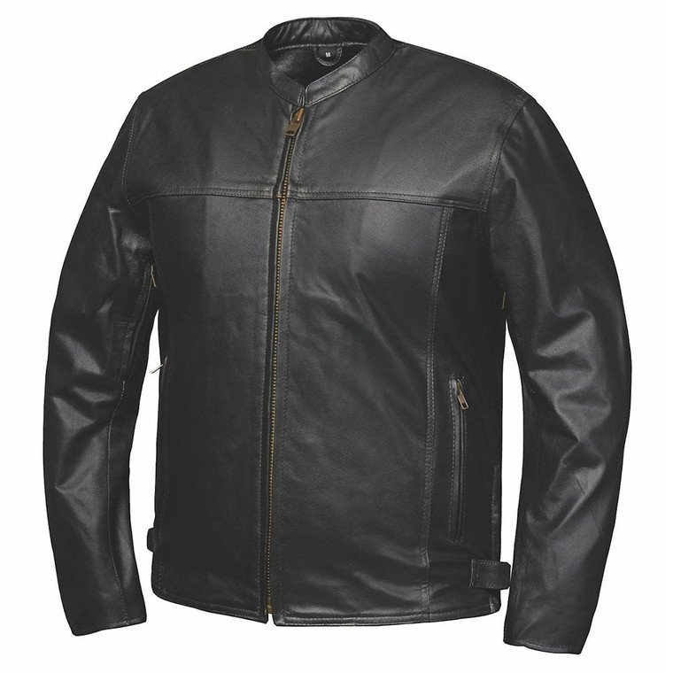 Unik Lightweight Leather Motorcycle Jacket