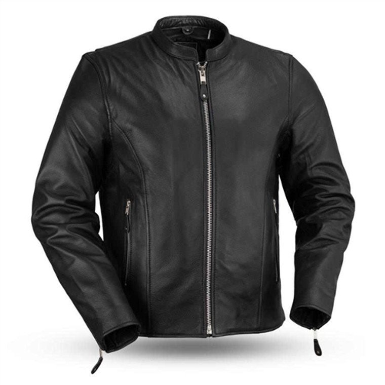 Classics Scooter Leather Motorcycle Jacket