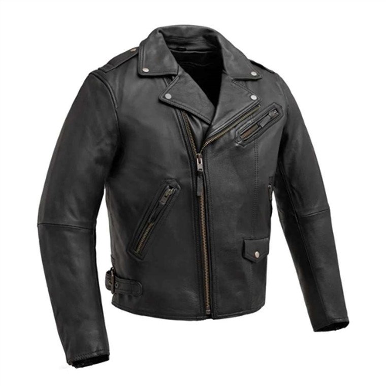 Enforcer Classic Leather Motorcycle Jacket