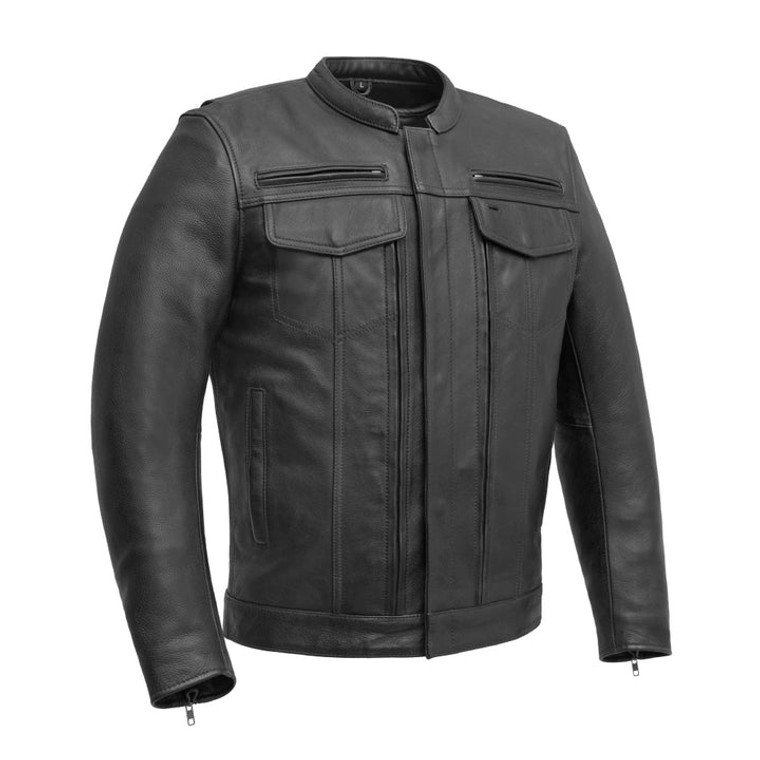 Raider Premium Leather Motorcycle Jacket