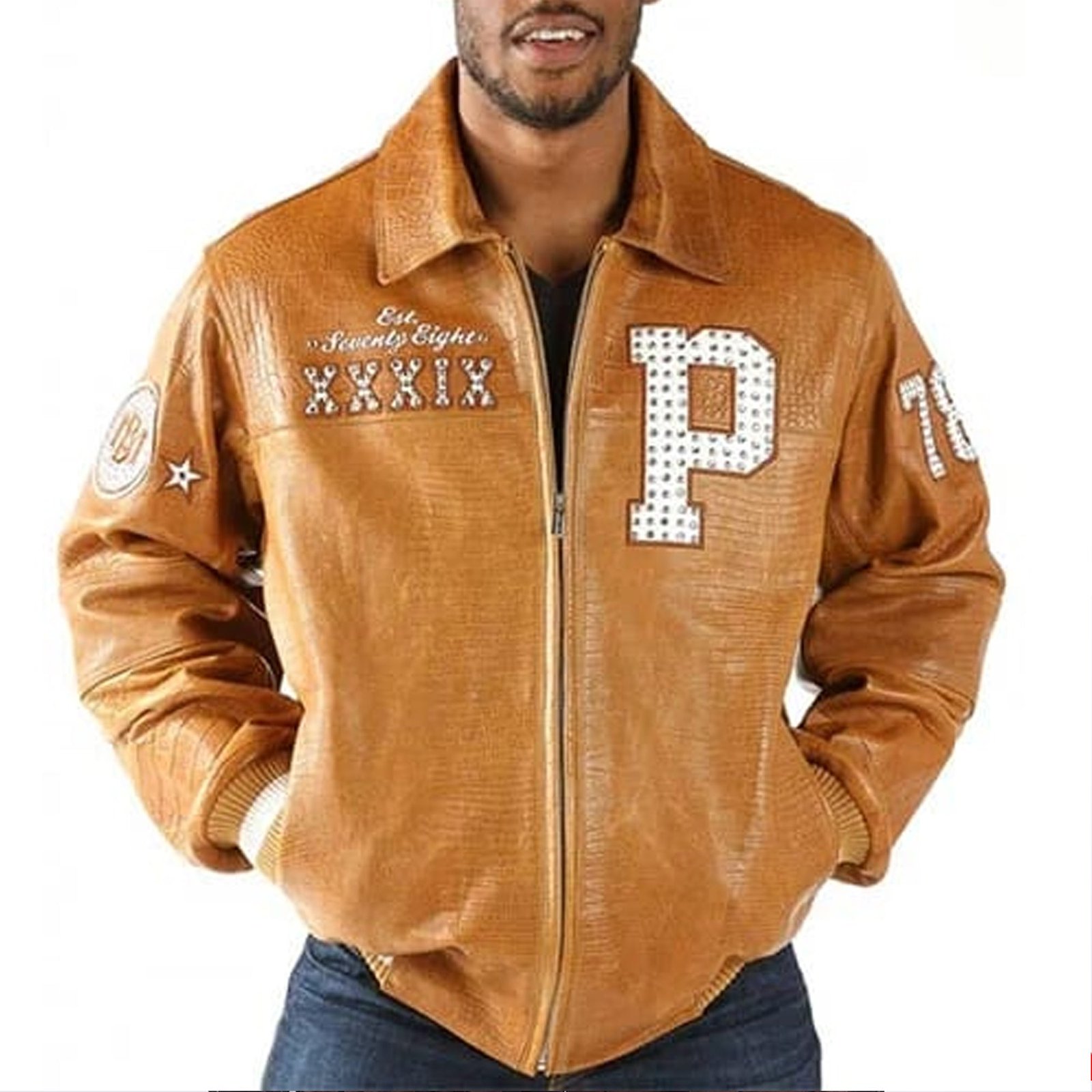 PELLE PELLE MEN BROWN 1978 LEATHER JACKET