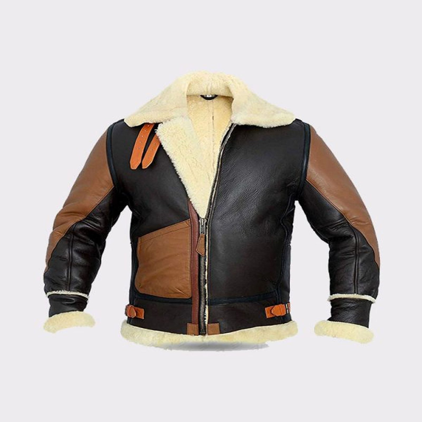 MENS B3 AVIATOR SHEARLING JACKET